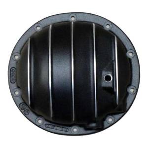 6082-4-B | PML Covers As GM 8.5/8.6 Rear Vertical Fins 10 Bolt Differential Cover For Chevrolet Blazer, Tahoe, Canyon, Colorado & Suburban/Avalanche 1500 / GMC Jimmy, Yukon & Canyon / Hummer H3 | Black Powder Coated, Stock Bolt Size 5/16 Inch - 18x5/8 (-4