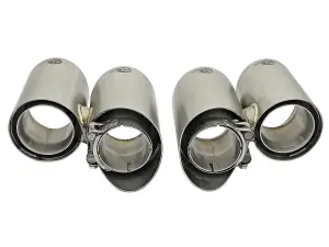 Afe - Advance Flow Engineering - 49C36416-P | aFe Power MACH Force-Xp 3-1/2" 304 Stainless Steel Exhaust Tip (2012-2016 Carrera, Carrera S H6-3.4L, 3.8L) - Image 2