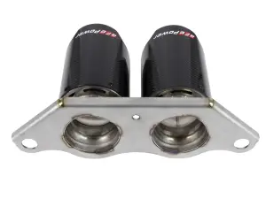 Afe - Advance Flow Engineering - 49C36435-C | aFe Power MACH Force-Xp 4 IN 304 Stainless Steel Bolt-On Exhaust Tips Carbon Fiber (2014-2019 911 GT# H6-3.8L, 4.0L) - Image 6