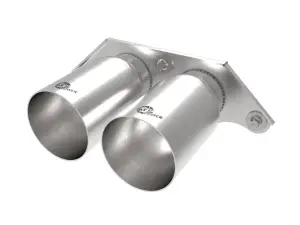Afe - Advance Flow Engineering - 49C36435-H | aFe Power MACH Force-Xp 4 IN 304 Stainless Steel Bolt-On Exhaust Tips Brushed Finish (2014-2019 911 GT# H6-3.8L, 4.0L) - Image 1