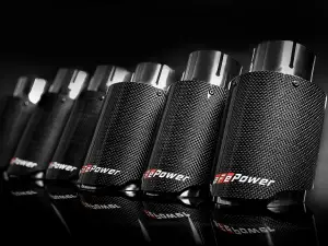 Afe - Advance Flow Engineering - 49T25404-C07 | aFe Power MACH Force-Xp 2-1/2" Stainless Steel Carbon Fiber Exhaust Tip - Image 6