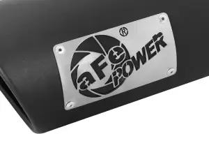 Afe - Advance Flow Engineering - 49T35452-B12 | aFe Power MACH Force-Xp 409 Stainless Steel Clamp-on Exhaust Tip Black Left - Image 5