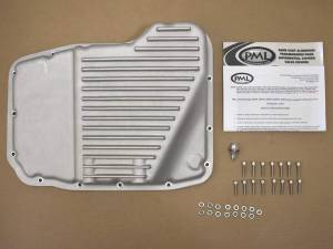 PML Covers - 110478-B | PML Cover Chrysler Dodge 68RFE, 66RFE, 65RFE, 545RFE, 45RFE Stock Capacity Transmission Pan For Dodge Ram 1500, 2500 & 3500 / Durango | Black Powder Coat Finish - Image 4
