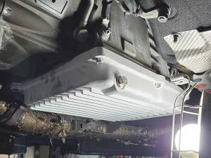 PML Covers - 11132-AC | PML Cover Chrysler Mercedes NAG1, 722.6, W5A580, W5A380, W5J400 Stock Capacity Transmission Pan For Jeep Wrangler / Mercedes Sedans | Natural As-Cast Finish - Image 3
