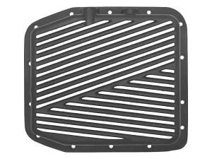 9324-2-B | PML Cover Ford AODE, 4R70, 4R70W, 4R75W Stock Capacity Transmission Pan For Ford Mustang & Thunderbird / Lincoln Mark VIII & Town Car | Black Powder Coat Finish