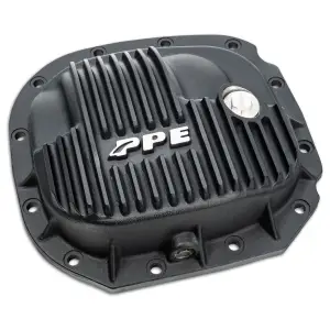 338051620 | PPE Performance Heavy-Duty Cast Aluminum Rear Differential Cover Black Finish (2015-2025 F150 | 8.8" 12 Bolt)