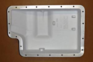 PML Covers - 9323-B | PML Cover Ford E4OD, 4R100 Deep Transmission Pan For Ford F-250, F-350, F-450, F-550, F-150 Lightning & Excursion / Lincoln Navigator |  Black Powder Coat Finish - Image 4