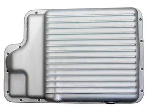 11049-AC | PML Cover Ford 5R110 2008 to 2010 Deep Transmission Pan For Ford F-250, F-350, F-450, F-550, E250, E350 & E450 | Natural As-Cast Finish