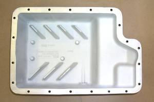 PML Covers - 11049-AC | PML Cover Ford 5R110 2008 to 2010 Deep Transmission Pan For Ford F-250, F-350, F-450, F-550, E250, E350 & E450 | Natural As-Cast Finish - Image 3