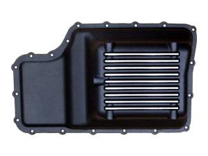 11085-B | PML Cover Ford 6R140 Deep Transmission Pan For Ford F-250, F-350, F-450, F-550 Super Duty | Black Powder Coat Finish