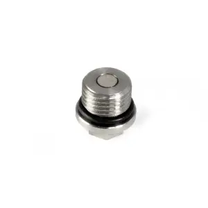 138051005 | PPE Performance Drain Plug - Stainless Steel 1/2" ORB (-6 AN)(9/16"-18) with Neodymium Magnet  Finish
