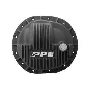 138051220 | PPE Performance Heavy-Duty Cast Aluminum Rear Differential Cover Black Finish (2014-2025 Silverado, Sierra 1500 | AAM 9.5", 9.76" 12 Bolt)