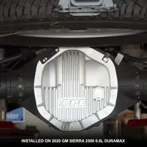 Pacific Performance Engineering - 138053000 | PPE Performance Heavy-Duty Cast Aluminum Rear Differential Cover Raw Finish (2020-2025 Silverado, Sierra 2500 HD, 3500 HD | 11.5", 12" 14 Bolt) - Image 3