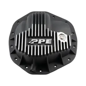 138053010 | PPE Performance Heavy-Duty Cast Aluminum Rear Differential Cover Brushed Finish (2020-2025 Silverado, Sierra 2500 HD, 3500 HD | 11.5", 12" 14 Bolt)