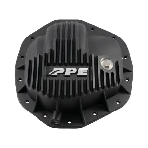 238053020 | PPE Performance Heavy-Duty Cast Aluminum Rear Differential Cover Black Finish (2019-2025 Ram 2500, 3500 | 11.5", 11.8" 14 Bolt)