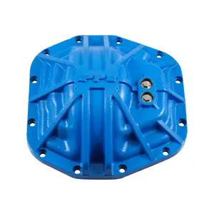 238053222 | PPE Performance Nodular Iron Rear Differential Cover Blue Finish (2018-2025 Wrangler, Gladiator | 2021-2025 Bronco | Dana 44 M220 12 Bolt)