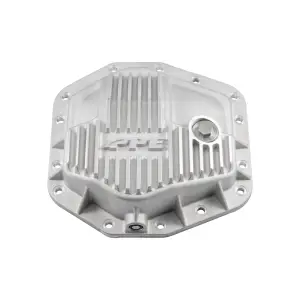 338041500 | PPE Performance Heavy-Duty Cast Aluminum Front Differential Cover Raw Finish (2023-2025 F250, F350 Super Duty | Dana 235 14 Bolt)