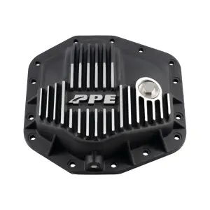338041510 | PPE Performance Heavy-Duty Cast Aluminum Front Differential Cover Brushed Finish (2023-2025 F250, F350 Super Duty | Dana 235 14 Bolt)