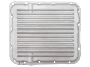 9297-AC | PML Cover GM 700R4, 4L60, 4L60E Stock Capacity Transmission Pan For GM Astro Van, Camaro, Corvette, Firebird & Safari Van | Natural As-Cast Finish