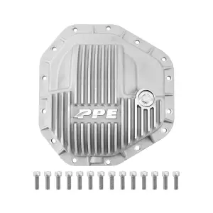 Pacific Performance Engineering - 338052000 | PPE Performance Heavy-Duty Cast Aluminum Rear Differential Cover Raw Finish (2017-2025 F250, F350 Super Duty Dana M275 14 Bolt) - Image 3