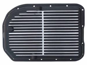 9313-B | PML Cover GM 4L80E, 4L85E Deep 1.5 Quarts Over Transmission Pan For Hummer H1, Camaros & Chevelles | Black Powder Coat Finish