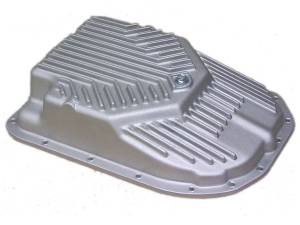 9437-AC | PML Cover GM 4L80E, 4L85E Deep 1997 And Later Transmission Pan For Chevrolet Avalanche, Silverado 2500/3500, Express & Suburban 2500 / GMC Savana, Sierra 2500/3500 / Hummer H1 | Natural As-Cast Finish