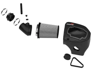 Afe - Advance Flow Engineering - 50-70125D | AFE Power Momentum GT Cold Air Intake System w/ Pro DRY S Filter (2011-2023 Challenger V8-6.4L with Shaker Hood) - Image 1