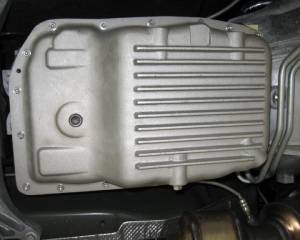 PML Covers - 11087-B | PML Cover GM 6L80, 6L80E Stock Capacity Transmission Pan For Chevrolet Camaro / Hummer H2 / Cadillac | Black Powder Coat Finish - Image 2