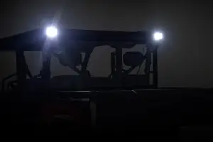Rough Country - 96126 | Rough Country LED Light Kit Rear Mount For CFMOTO UFORCE 1000 U10 Pro | Black Series With Amber DRL - Image 5