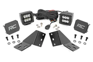 96124 | Rough Country LED Light Kit Rear Mount For CFMOTO UFORCE 1000 U10 Pro | Black Series