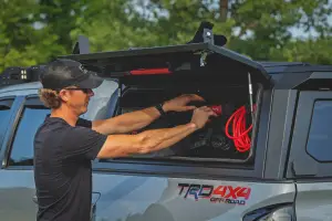 Rough Country - 73406 | Rough Country Truck Bed Cap For Toyota Tacoma | Modular, 5' Bed - Image 16