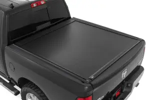 51309550 | Rough Country Powered Retractable Bed Cover For Ram 1500 / 1500 Classic / 1500 TRX | 5' 7" Bed