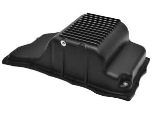 11174-B | PML Cover Allison 10 Speed GM 10L1000 Deep Transmission Pan For Chevrolet Silverado 2500 HD & 3500 HD / GMC Sierra 2500 HD & 3500 HD | Black Powder Coat Finish