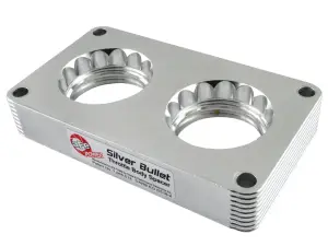 46-33006 | aFe Power Silver Bullet Throttle Body Spacer (2005-2010 Mustang V8-4.6L)