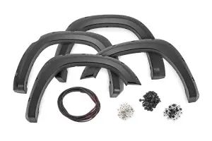 F-D319205-PB8 | Rough Country Pocket Fender Fender For Ram 1500 2/4WD | Midnight Blue