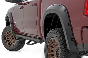 Rough Country - F-D319205-PSE | Rough Country Pocket Fender Fender For Ram 1500 2/4WD | Silver Zynith - Image 2