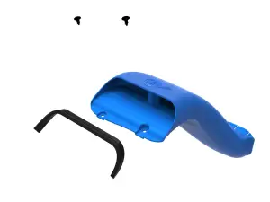 53-10008SL | aFe Power Dynamic Air Scoop (D.A.S.) (2015-2020 F150, Raptor V6-2.7L tt, V6-3.5L tt, V8-5.0L)