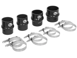 46-20080AS | aFe Power BladeRunner Intercooler Couplings & Clamps Kit - Factory Intercooler & aFe Tubes (2010-2012 Ram 2500, 3500 L6-6.7L td)