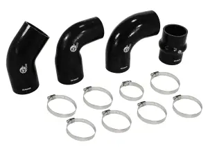 46-20180A | aFe Power BladeRunner Intercooler Couplings & Clamps Kit - Factory Intercooler & aFe Tubes (2013-2018 Focus ST L4-2.0L t)