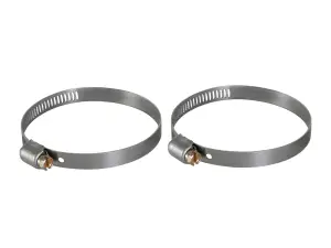 59-01009-MA | aFe Power Magnum FORCE Spare Parts - Worm Gear Mini Hose Clamps | SAE Size 40, (2-3/8"-3-7/32")ID (Qty 2)