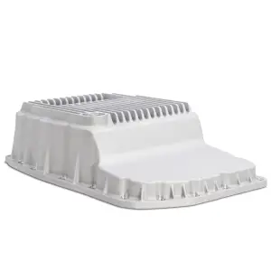 Pacific Performance Engineering - 128051600 | PPE Performance Heavy-Duty Cast Aluminum Transmission Pan Raw Finish (2007-2021 GM 6L80) - Image 3