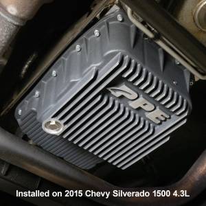 Pacific Performance Engineering - 128051600 | PPE Performance Heavy-Duty Cast Aluminum Transmission Pan Raw Finish (2007-2021 GM 6L80) - Image 4