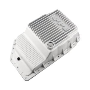 128051900 | PPE Performance Heavy-Duty Cast Aluminum Transmission Pan For GM 6L90 | Raw Finish