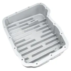 Pacific Performance Engineering - 228052110 | PPE Performance Heavy-Duty Cast Aluminum Transmission Pan Brushed Finish (2007.5-2024 Dodge, Ram 6.7L Cummins 68RFE) - Image 1