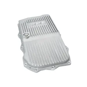 228153400 | PPE Performance Heavy-Duty Cast Aluminum Transmission Pan Raw Finish (2018-2025 Jeep Wrangler JL, Gladiator JT 2.0L, 3.0L, 6.4L, 850RE/8HP75)