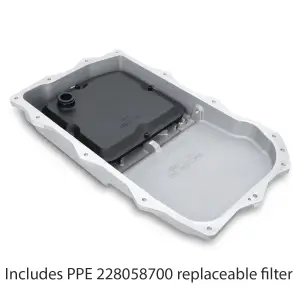 Pacific Performance Engineering - 228153400 | PPE Performance Heavy-Duty Cast Aluminum Transmission Pan Raw Finish (2018-2025 Jeep Wrangler JL, Gladiator JT 2.0L, 3.0L, 6.4L, 850RE/8HP75) - Image 3