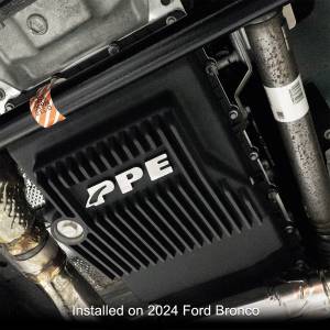 Pacific Performance Engineering - 328053620 | PPE Performance Heavy-Duty Cast Aluminum Transmission Pan - Deep Black Finish (2017-2025 Ford 10R60, 10R80, 10R100) - Image 5
