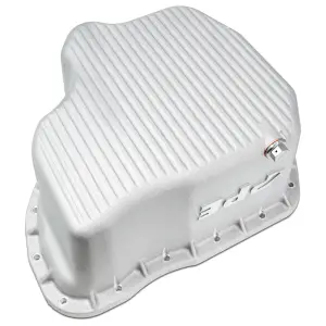 114052000 | PPE Performance Heavy-Duty Cast Aluminum Engine Oil Pan Raw Finish (2001-2010 Silverado, Sierra 2500 HD, 3500 HD 6.6L td)