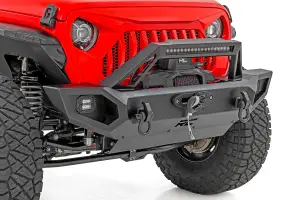 Rough Country - 10660 | Rough Country Front Winch Bumper For Jeep Gladiator JT / Wrangler JK & JL / Wrangler Unlimited JK & JL | With PRO9500S Winch - Image 7