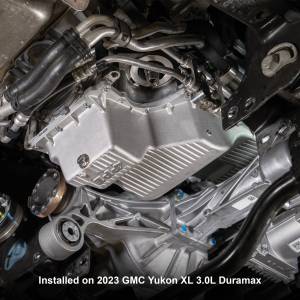 Pacific Performance Engineering - 114054000 | PPE Performance Heavy-Duty Cast Aluminum Engine Oil Pan Raw Finish (2020-2025 Silverado, Sierra 1500 3.0L td) - Image 6